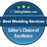 DatingAdvice.com Best Wedding Services Editor's Choice of Excellence badge
